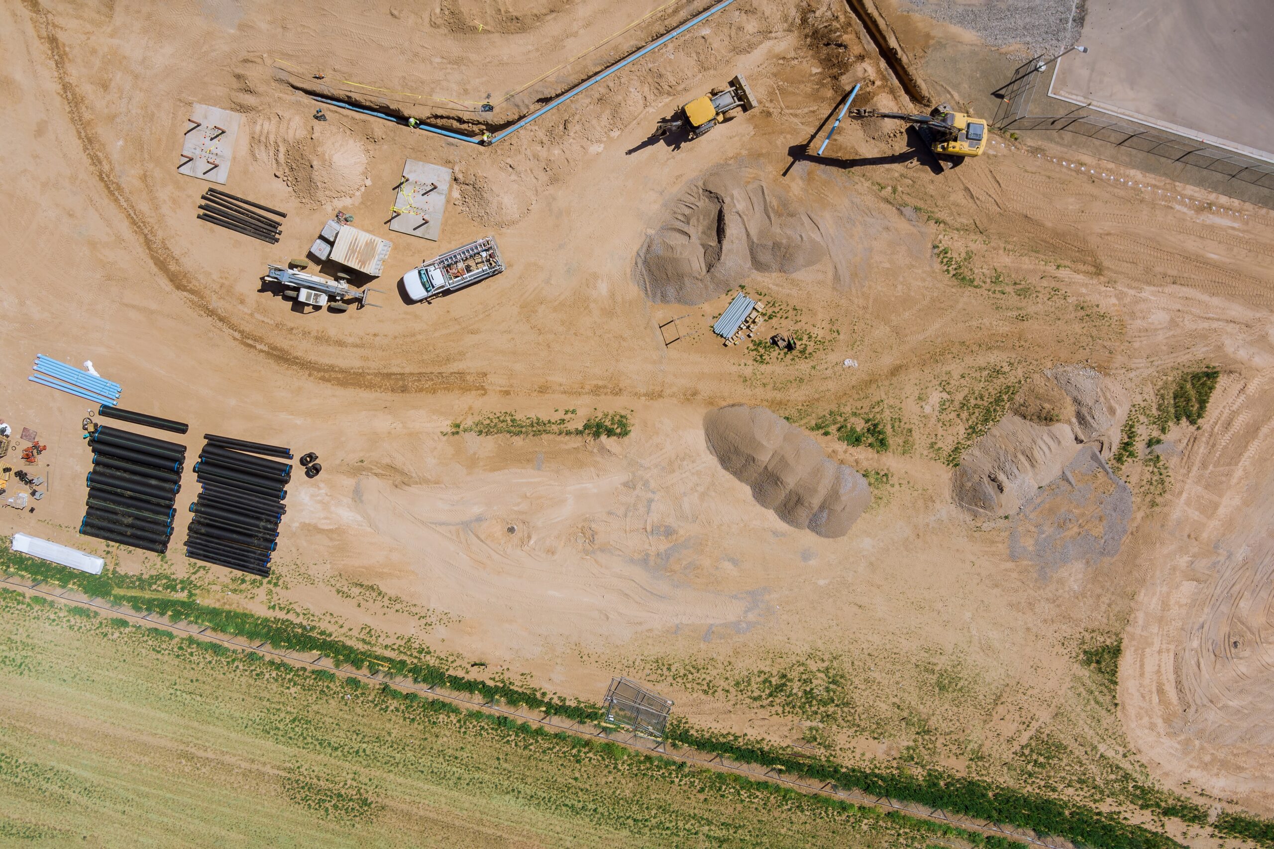 site prepration banner